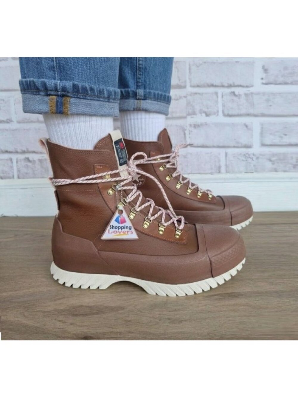 Chuck Taylor All Star Lugged 2.0 CC X-Hi Waterproof Boots Brown 9.5 Mens A12899C